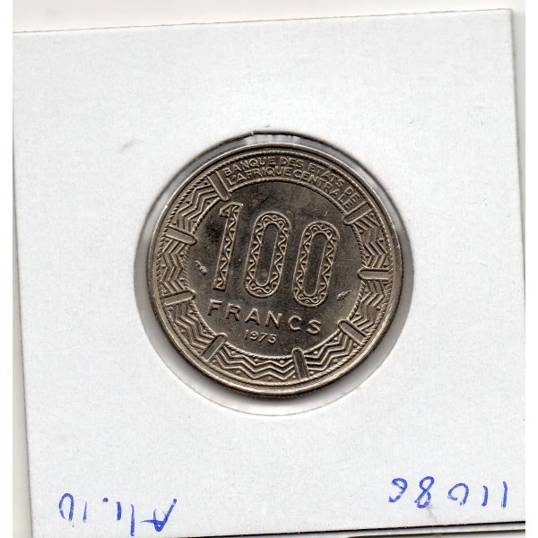 Gabon 100 Francs 1975 Spl , KM.13 antilopes