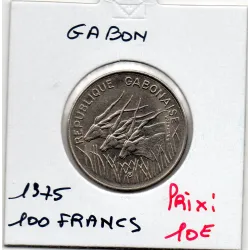 Gabon 100 Francs 1975 Spl , KM.13 antilopes