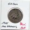 Gabon 100 Francs 1975 Spl , KM.13 antilopes