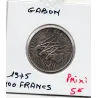 Gabon 100 Francs 1975 Sup, KM.13 antilopes