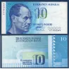 Finlande P.113a, TTB Billet de 10 markka 1986 Paavo Nurmi