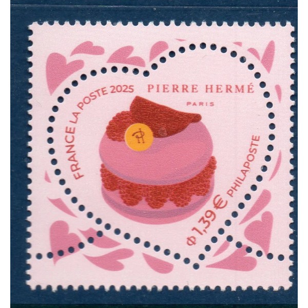 Timbre France 5844 Cœur Pierre Hermé - Entremet Neuf