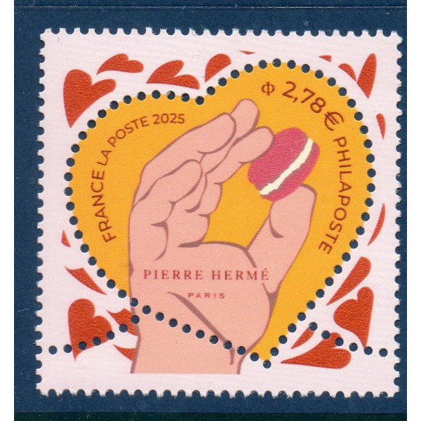 Timbre France 5845 Cœur Pierre Hermé - Macaron Neuf