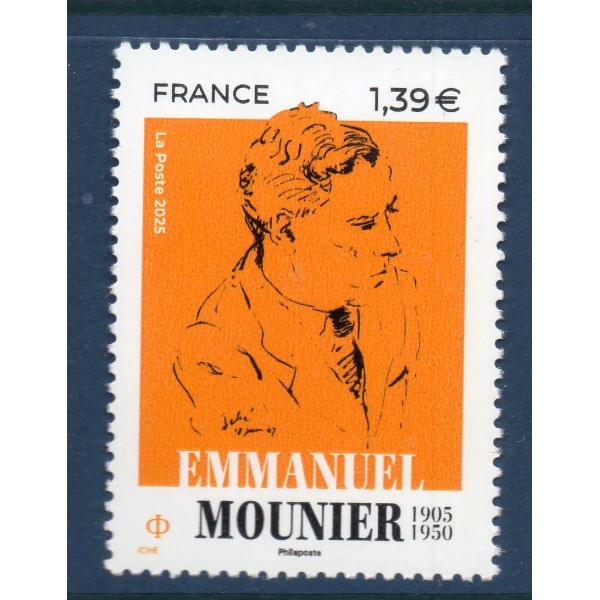 Timbre France 5856 Emmanuel Mounier Neuf