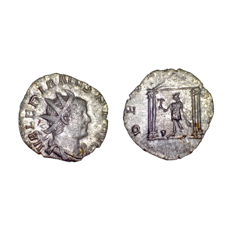 Antoninien de Valerien 1er (258), RIC.5 DEO VOLKANO Cologne