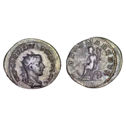 Antoninien de Gordien III (242-244) RIC.210 FORTVNA REDVX Rome