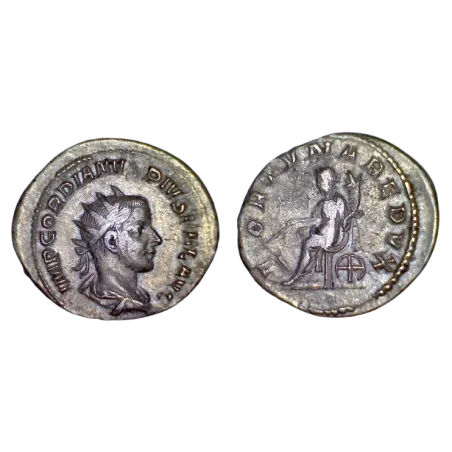 Antoninien de Gordien III (242-244) RIC.210 FORTVNA REDVX Rome