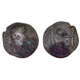 As d'Auguste (après -10) RIC.230 Autel de Lyon