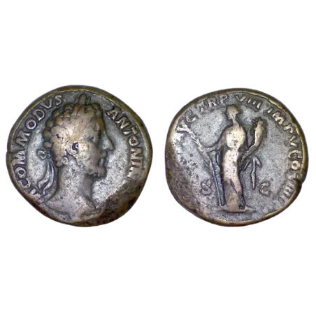Sesterce de Commode (183) ric.354 HILARITAS Rome
