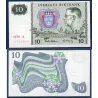 Suède P.52d, Spl, Billet de 10 Kronor 1976-1985 Flocons