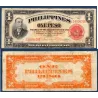 Philippines P.89a, TB Billet de 1 Pesos 1941 Apolinario Mabini