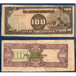 Philippines Pick N°112a, Billet de banque de 100 Pesos 1944
