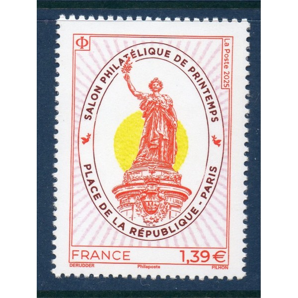 Timbre France 5858 Salon philatélique de Printemps Neuf