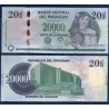 Paraguay P.238c, neuf Billet de 20000 Guaranies 2017 femme au pot