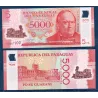 Paraguay P.234d, Billet de 5000 Guaranies 2022 Carlos Antonio López