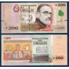 Uruguay P.96b, neuf Billet de 200 Pesos 2019 Pedro Figari