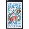 Timbre TAAF Yvert No 61 premiere ascencion du mont Roos neuf ** 1976