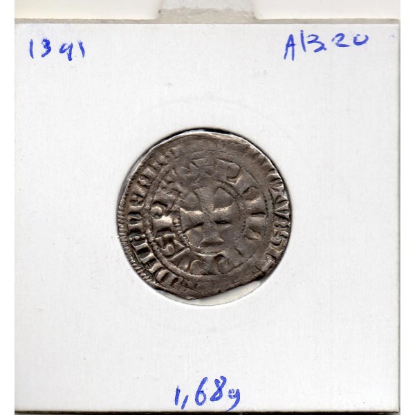 Maille Blanche Philippe IV (1296) TTB