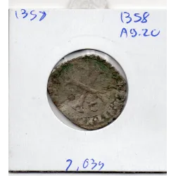 Douzain du dauphiné 2eme type 1595 Z Grenoble Henri IV B