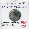 Double tournois Angers Charles VII (1436) TB- 3eme émission