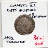 Demi Guenar Charles VI Toulouse 2eme emission (1389) TB point 5eme