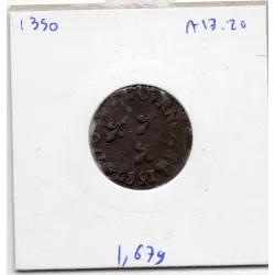 Double Tournois 1587 S Troyes Henri III TB
