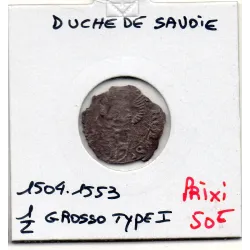 Duché de Savoie, Charles II (1504-1553) mezzo grosso type I