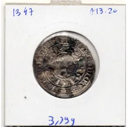 Gros Tournois à l'O rond Philippe IV (1285-1290) Tordue