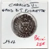 Gros Florette Charles VI (1417) Gros Florette Charles VI (1417)