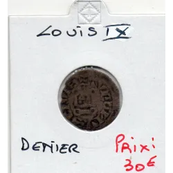 Denier Tournois Louis IX (1245-1270) TB