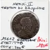Teston du dauphiné Henri II (1561 Z) Grenoble Grand Buste Teston du dauphiné Henri II (1561 Z) Grenoble Grand Buste