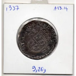 Teston du dauphiné Henri II (1561 Z) Grenoble Grand Buste