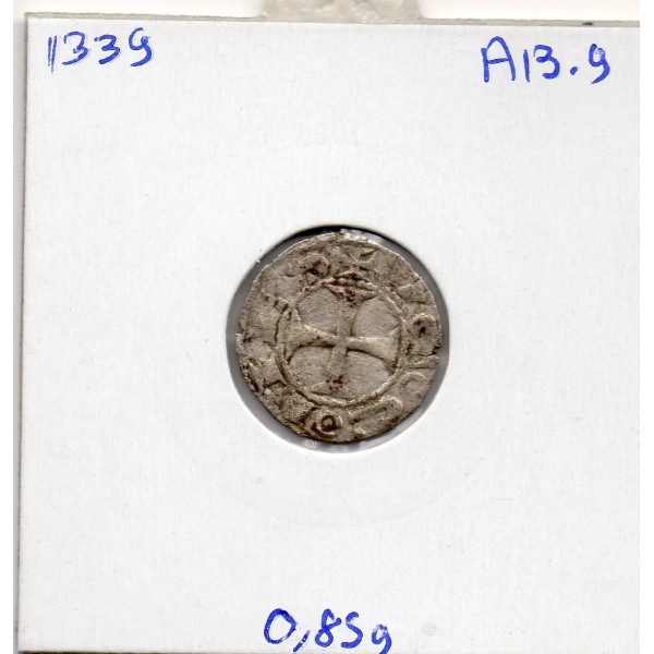 Languedoc, Comté de Rodez, Hugues II et III  (1156-1180) Denier