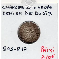 Denier de Blois Charles II le Chauve (843-877) Sup