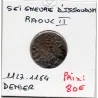 Berry, Seigneurie d'Issoudun, Raoul II (1127-1164) Denier