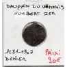 Dauphiné, Dauphins du viennois, Humbert 1er (1281-1307) denier Dauphiné, Dauphins du viennois, Humbert 1er (1281-1307) denier