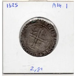 Blanc a la couronne Rouen Charles VIII (1488) TB+