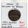 Douzain du Bearn 1er type 1593 Morlaas Henri IV TB