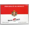 Coffret BU Monaco Série € 2025 pièce de monnaie