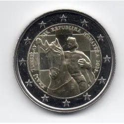 2 euro commémorative Croatie 2025, Tomislav Ier pièce de monnaie €