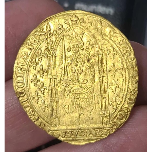 Franc à pied Charles V (1365) Sup