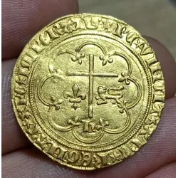 Salut d'or Henry VI de Lancastre (1423) Paris