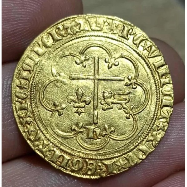 Salut d'or Henry VI de Lancastre (1423) Paris