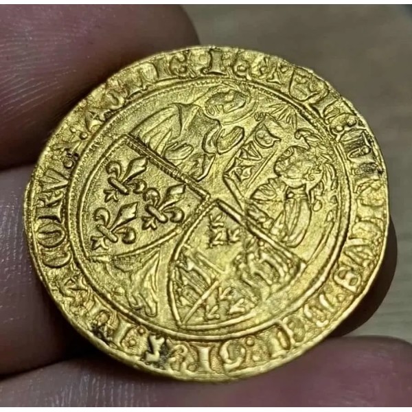 Salut d'or Henry VI de Lancastre (1423) Paris