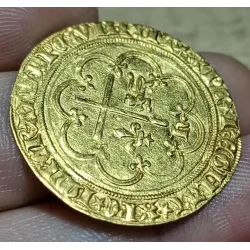 Salut d'or Henry VI de Lancastre (1423) Paris