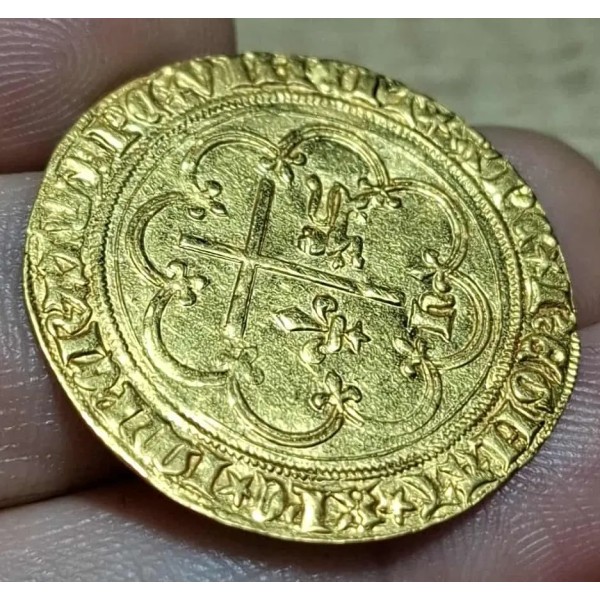 Salut d'or Henry VI de Lancastre (1423) Paris