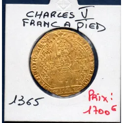 Franc à pied Charles V (1365) Sup
