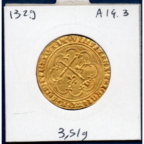 Salut d'or Henry VI de Lancastre (1423) Paris