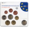 Coffret BU Allemagne 2010 lettre A série de pièce euro BU avec commémorative