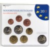 Coffret BU Allemagne 2011 lettre G série de pièce euro BU avec commémorative